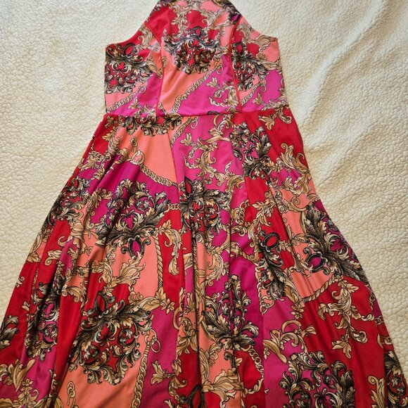 Venus - Halter Handkerchief Dress - Large - Picture 3 of 6